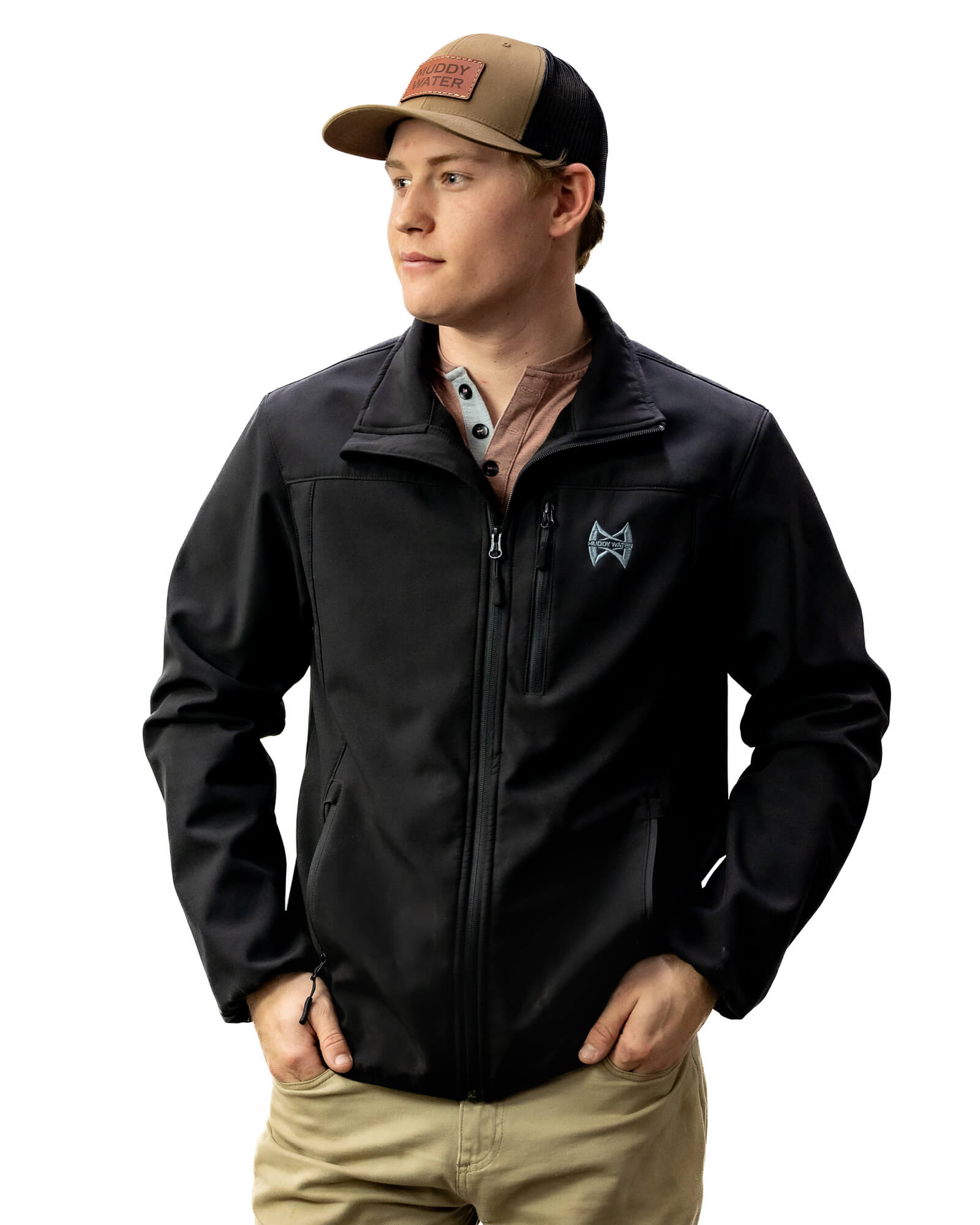 Outfitter Series Stalker Jacket - Black - Muddy Water Outdoors
