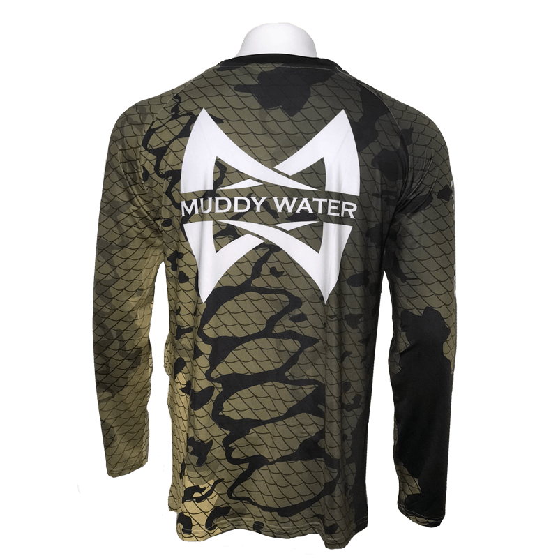 "GG" Gator Gar Limited Edition Fishing Shirt Muddy Water Outdoors